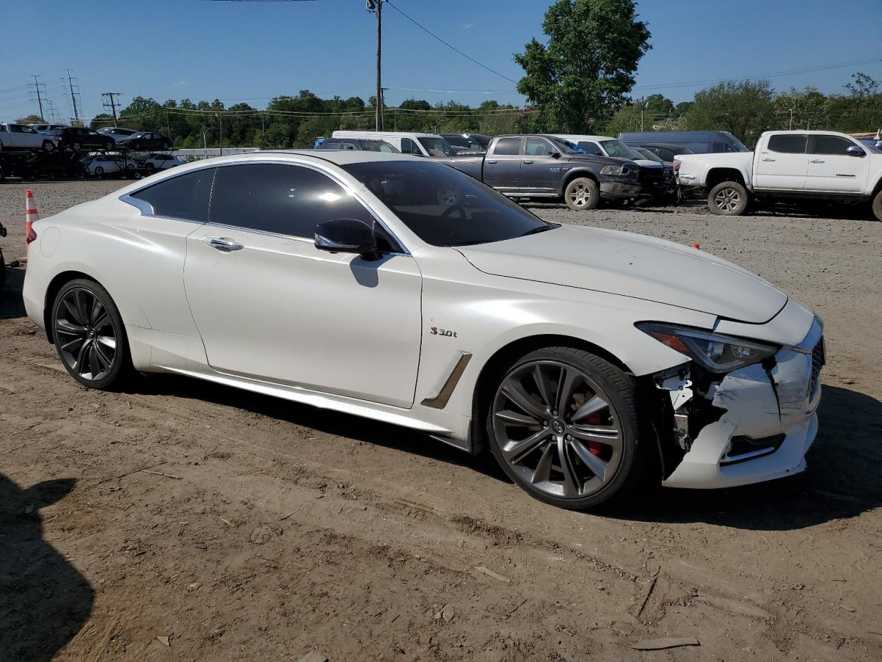 JN1FV7EL2KM440632 2019 Infiniti Q60 Red Sport 400