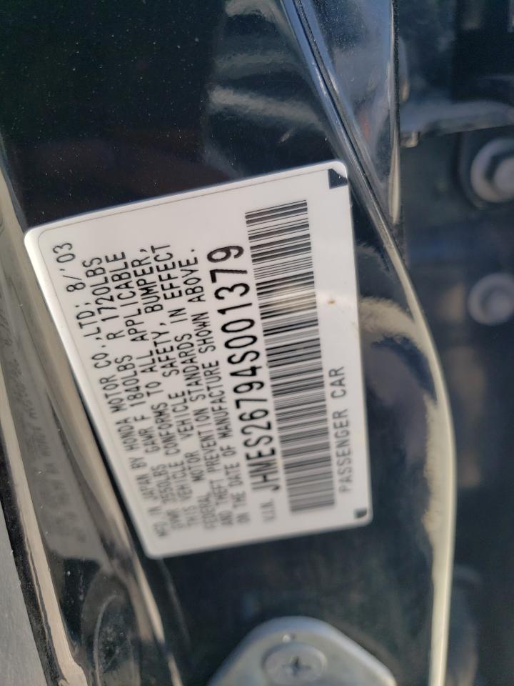 JHMES26794S001379 2004 Honda Civic Ex