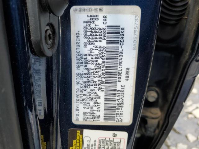 2004 Toyota Camry Le VIN: 4T1BF30KX4U065720 Lot: 56895814