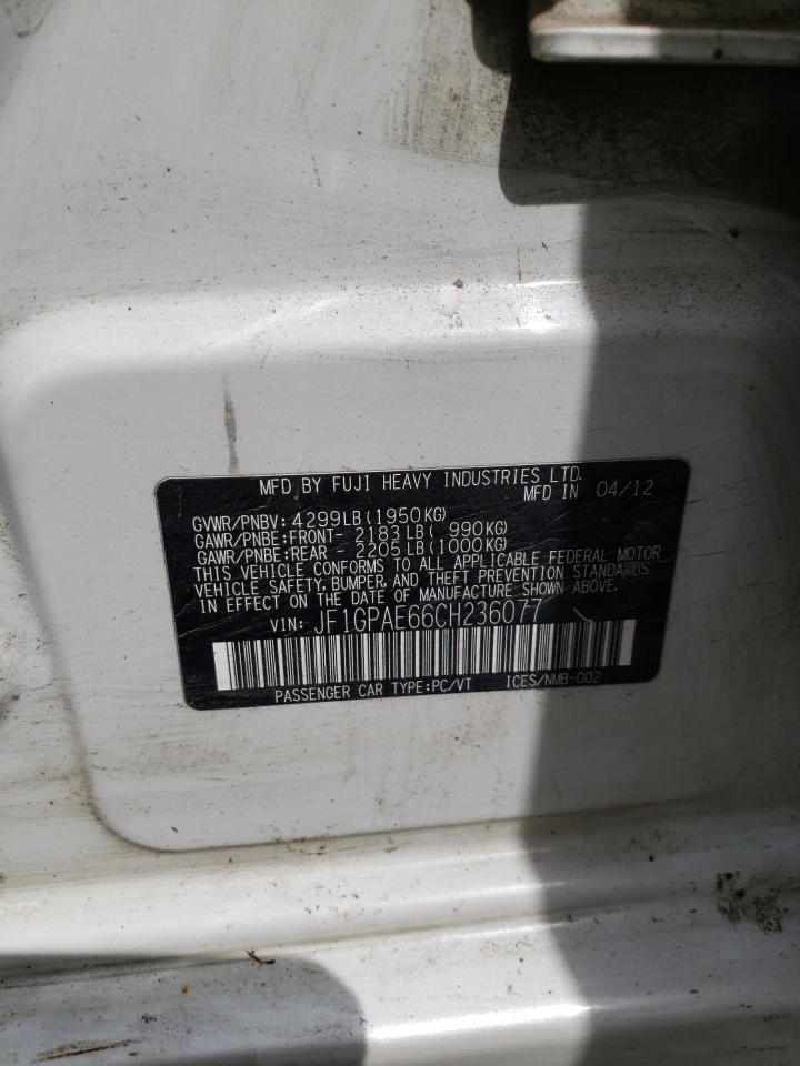 JF1GPAE66CH236077 2012 Subaru Impreza Premium