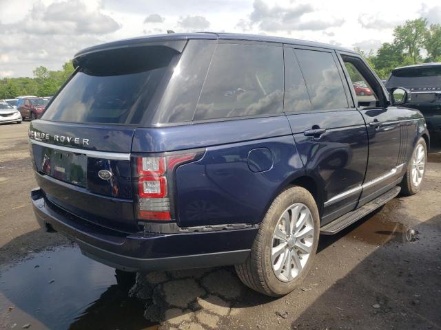 2016 Land Rover Range Rover Hse VIN: SALGS2VF1GA252354 Lot: 53289634