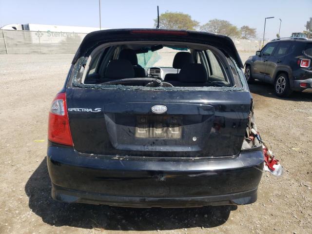 2006 Kia Spectra5 VIN: KNAFE162765321763 Lot: 55950644