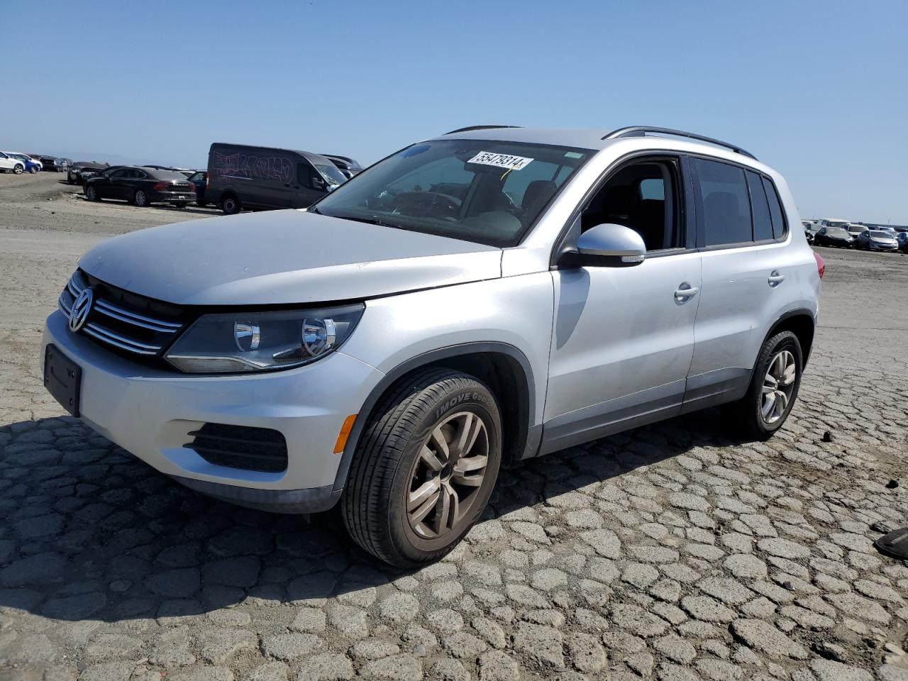 2017 Volkswagen Tiguan S vin: WVGAV7AX1HK027391