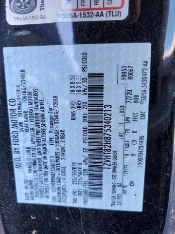 2007 Ford Mustang Gt VIN: 1ZVHT82H875340213 Lot: 56616774