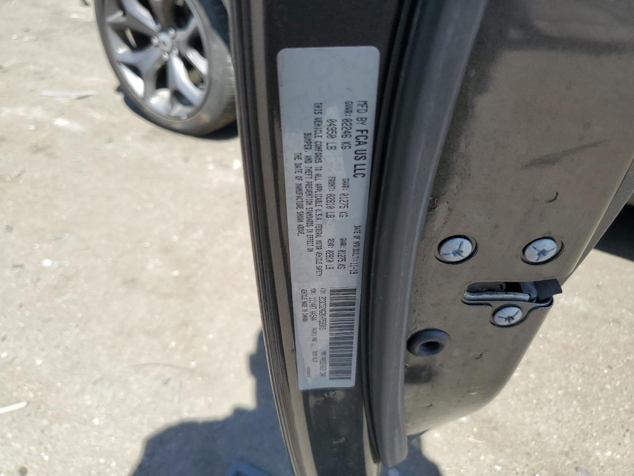 2C3CDZAG2KH759303 2019 Dodge Challenger Sxt