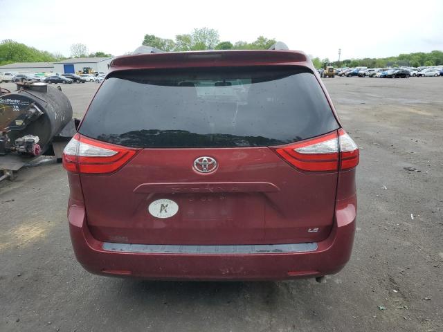 2015 Toyota Sienna Le VIN: 5TDKK3DC5FS592249 Lot: 54276834