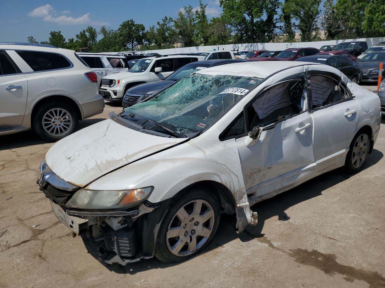 Lot #2786885472 2009 HONDA CIVIC LX