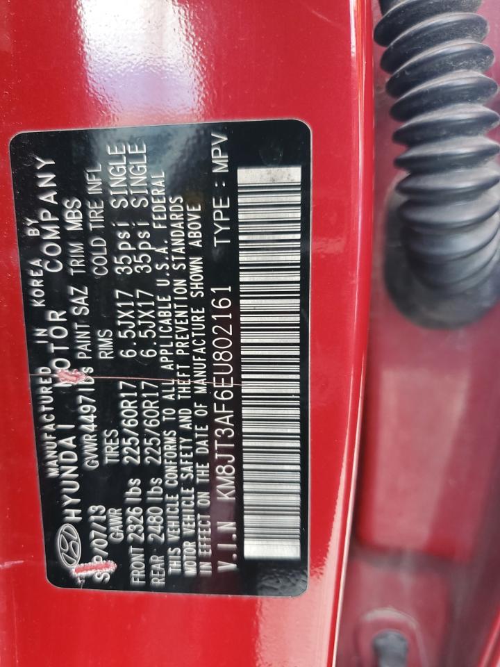 KM8JT3AF6EU802161 2014 Hyundai Tucson Gls