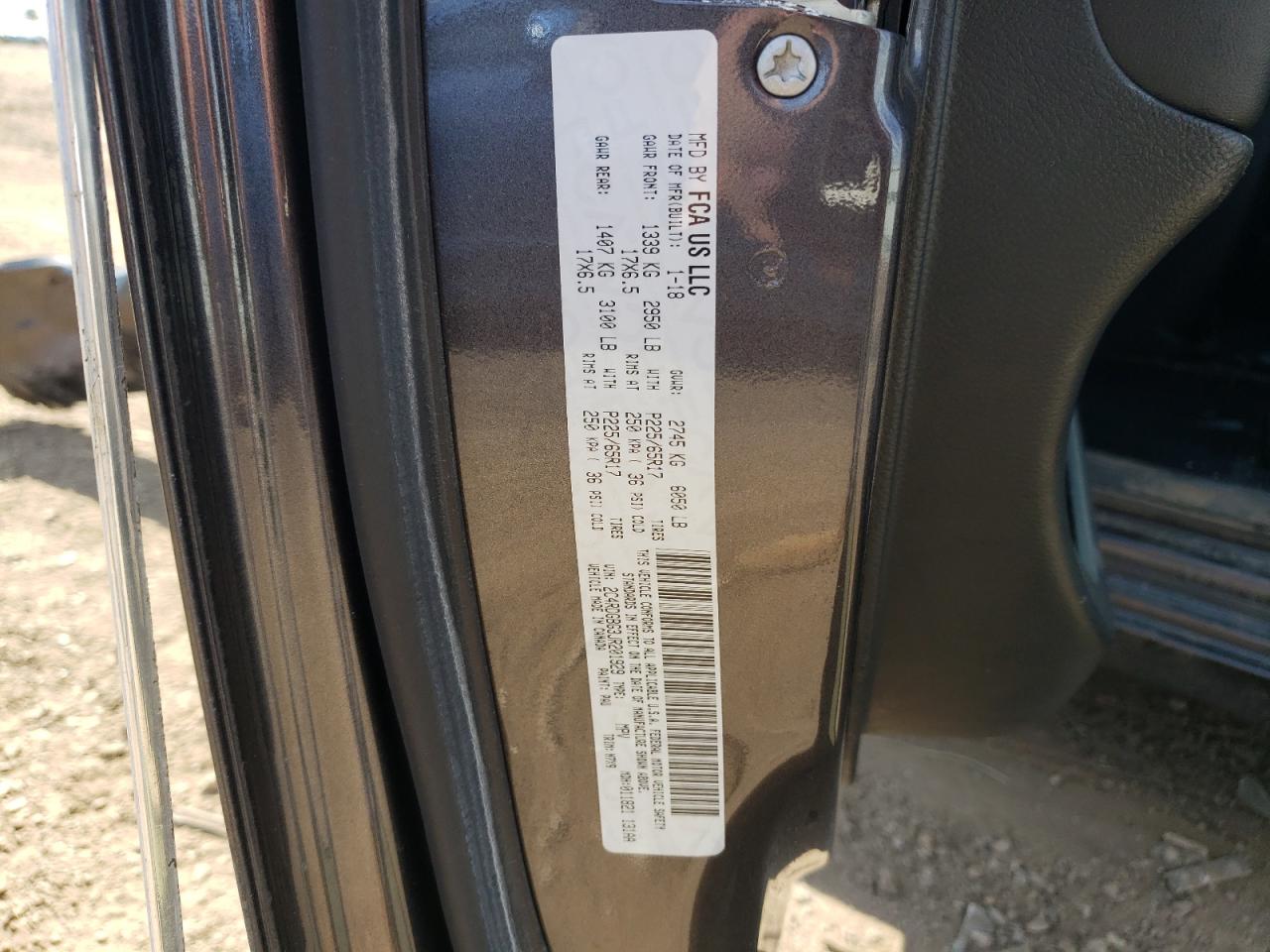 2C4RDGBG3JR201929 2018 Dodge Grand Caravan Se