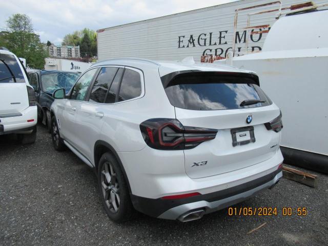 2023 BMW X3 xDrive30I VIN: 5UX53DP06P9S79517 Lot: 51162474