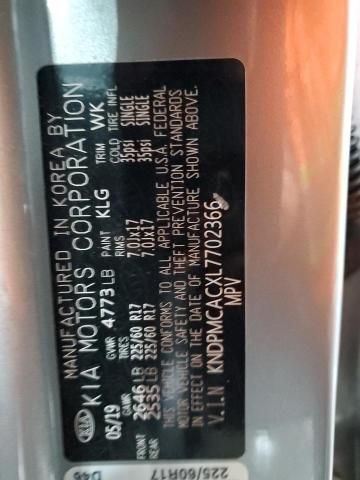 2020 Kia Sportage Lx VIN: KNDPMCACXL7702366 Lot: 53787524