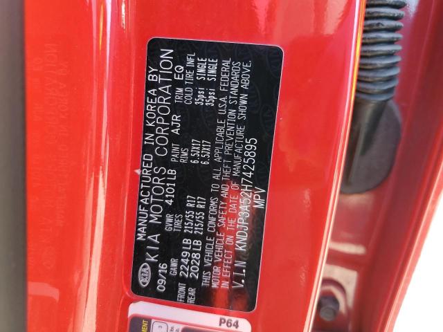 2017 Kia Soul + VIN: KNDJP3A52H7425895 Lot: 54315144