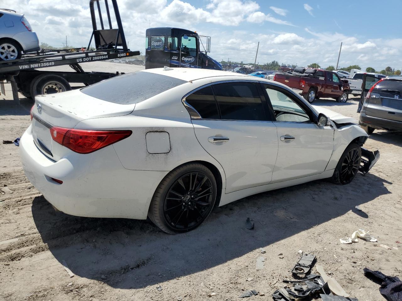 JN1FV7AR5HM871050 2017 Infiniti Q50 Red Sport 400