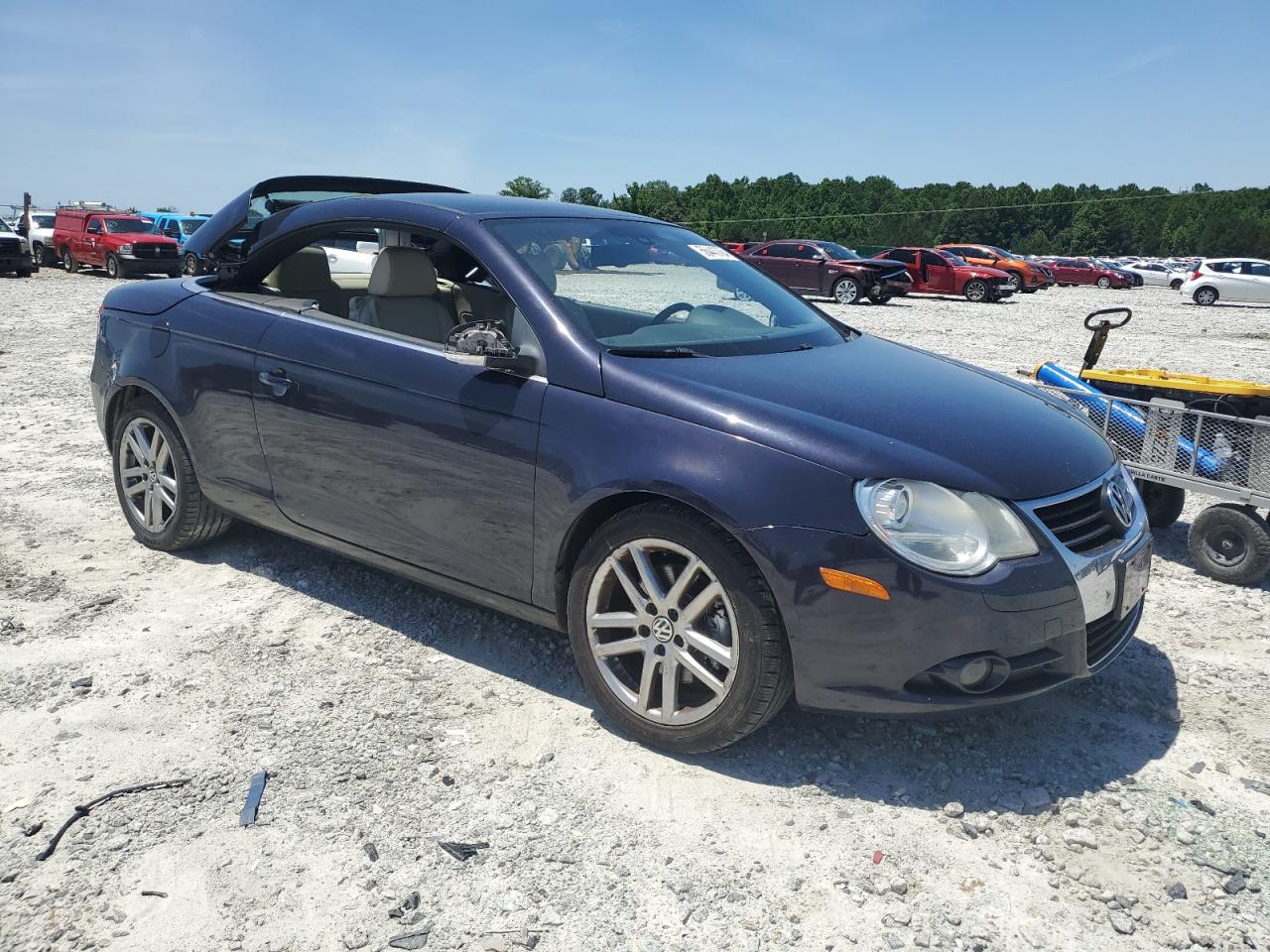 WVWFA71F08V009833 2008 Volkswagen Eos Lux