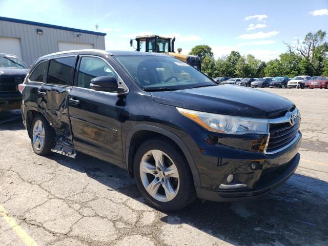 VIN 5TDYKRFH2ES019619 2014 Toyota Highlander, Limited no.4