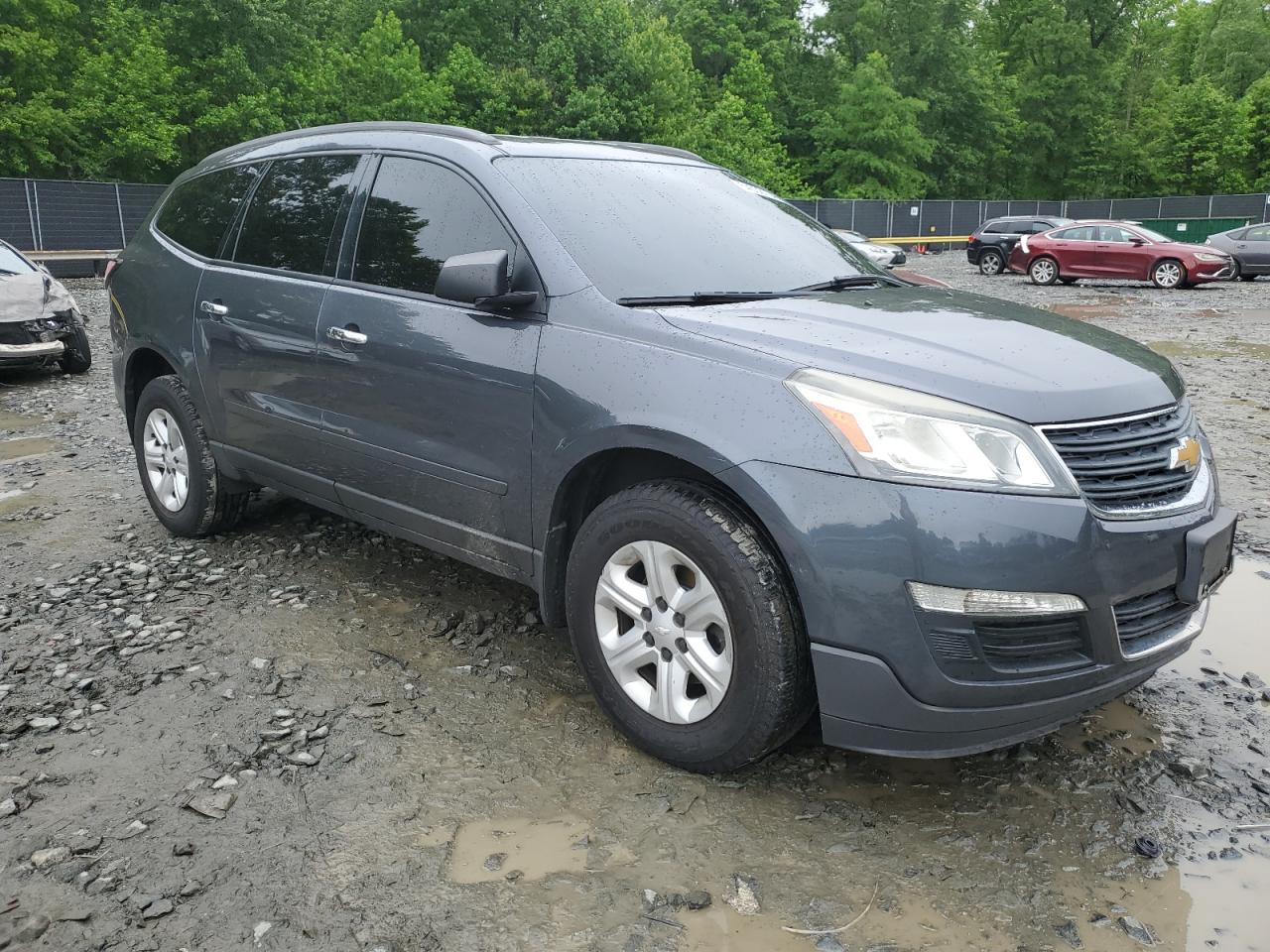 1GNKRFKD8EJ120168 2014 Chevrolet Traverse Ls