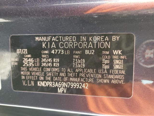 2022 KIA SPORTAGE S - KNDPR3A69N7999242