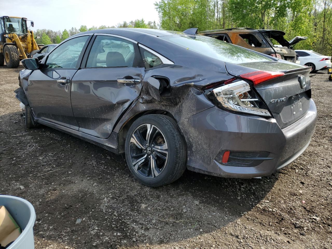 2HGFC1F90JH106444 2018 Honda Civic Touring