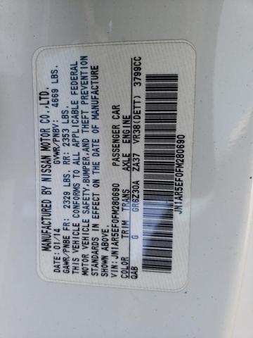 2015 Nissan Gt-R Premium VIN: JN1AR5EF0FM280690 Lot: 54829324