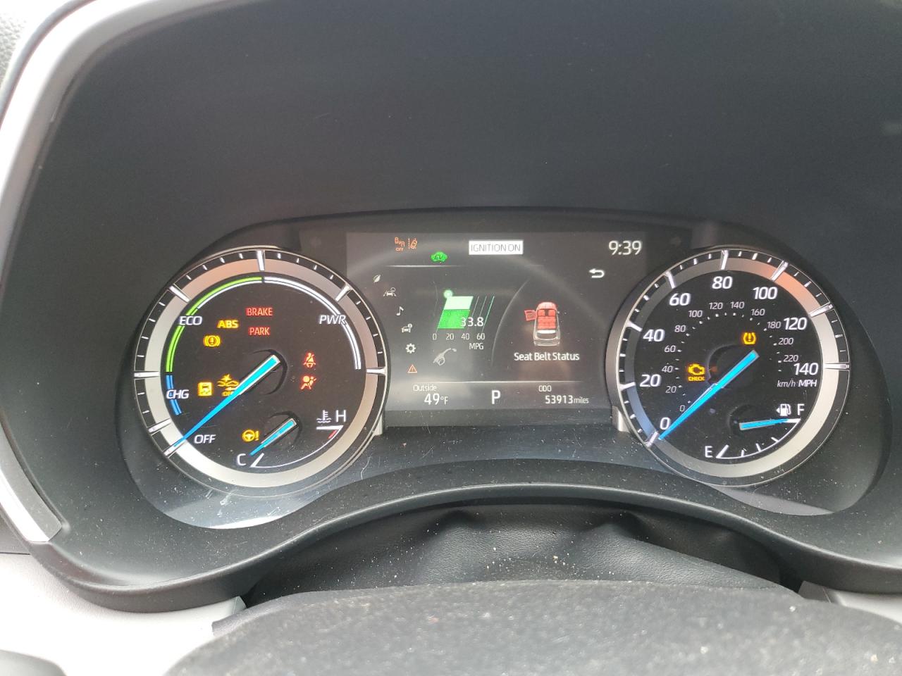 5TDHBRCH6NS539259 2022 Toyota Highlander Hybrid Xle