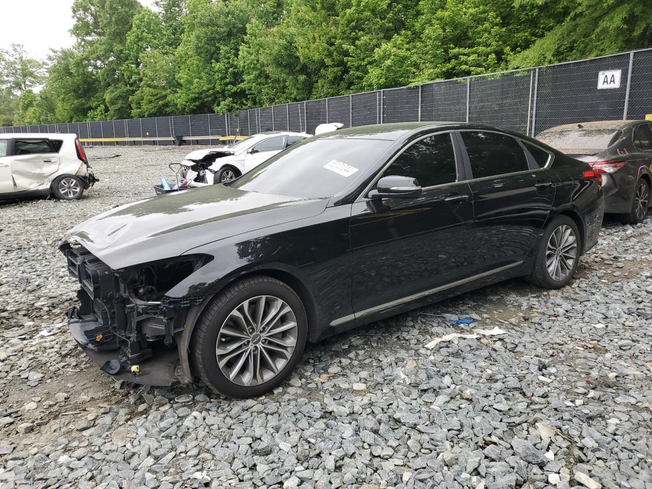 KMHGN4JE6GU127366 2016 Hyundai Genesis 3.8L