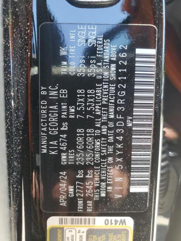 2024 KIA SPORTAGE S - 5XYK43DF3RG211262