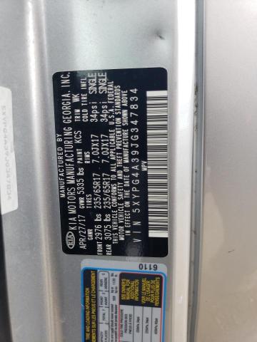 2018 Kia Sorento Lx VIN: 5XYPG4A39JG347834 Lot: 53953174