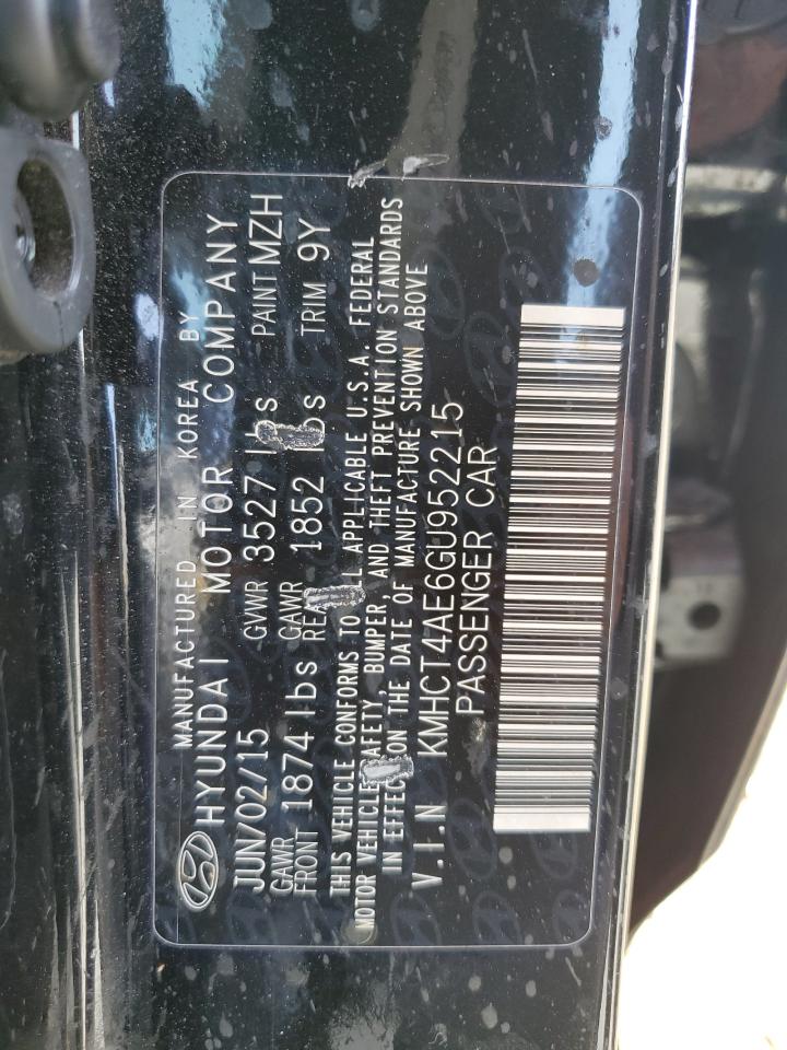 KMHCT4AE6GU952215 2016 Hyundai Accent Se