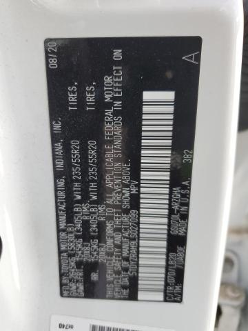 2020 Toyota Highlander Limited VIN: 5TDYZRAH9LS027099 Lot: 56042244