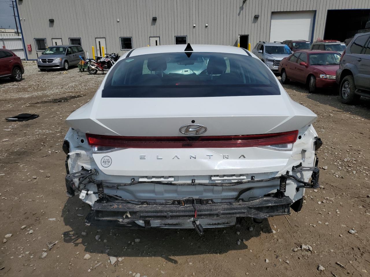 5NPLM4AG9NH054427 2022 Hyundai Elantra Sel