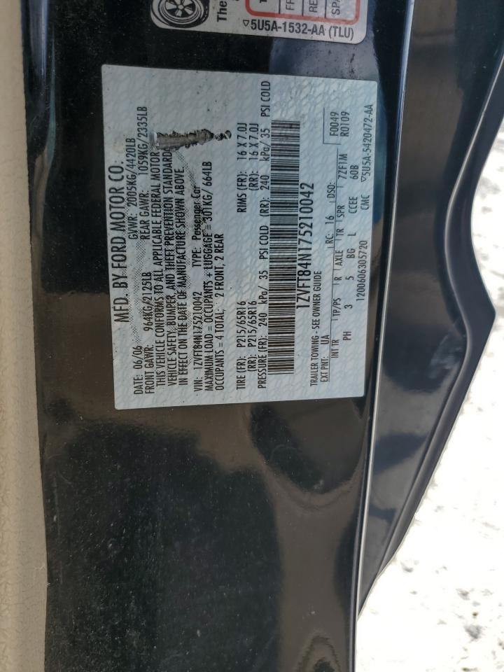 1ZVFT84N175210042 2007 Ford Mustang