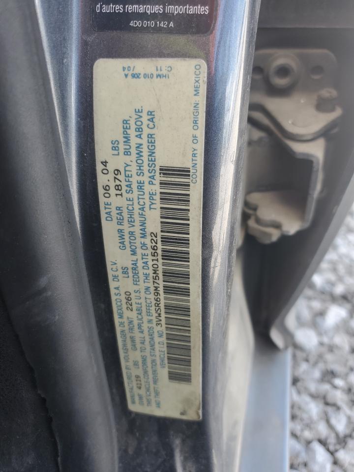 3VWSR69M75M015622 2005 Volkswagen Jetta Gls Tdi