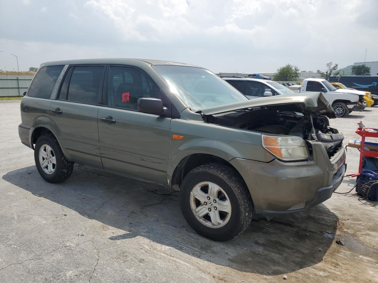 5FNYF28197B022262 2007 Honda Pilot Lx