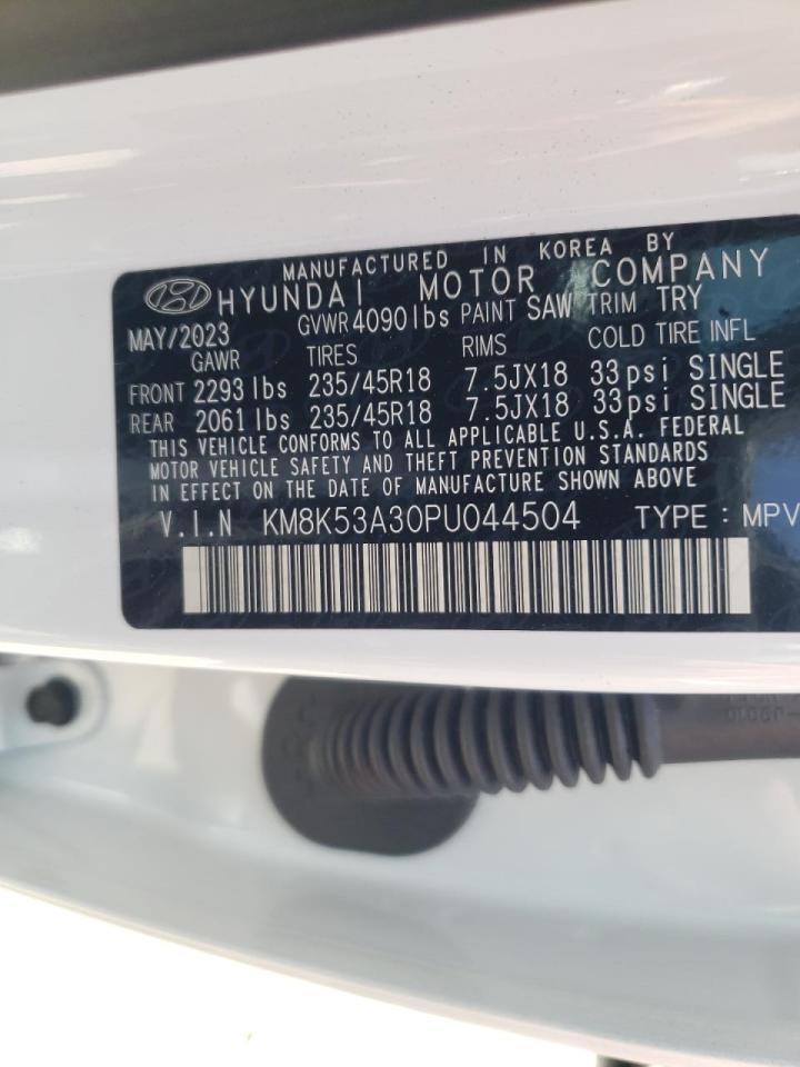 KM8K53A30PU044504 2023 Hyundai Kona Limited