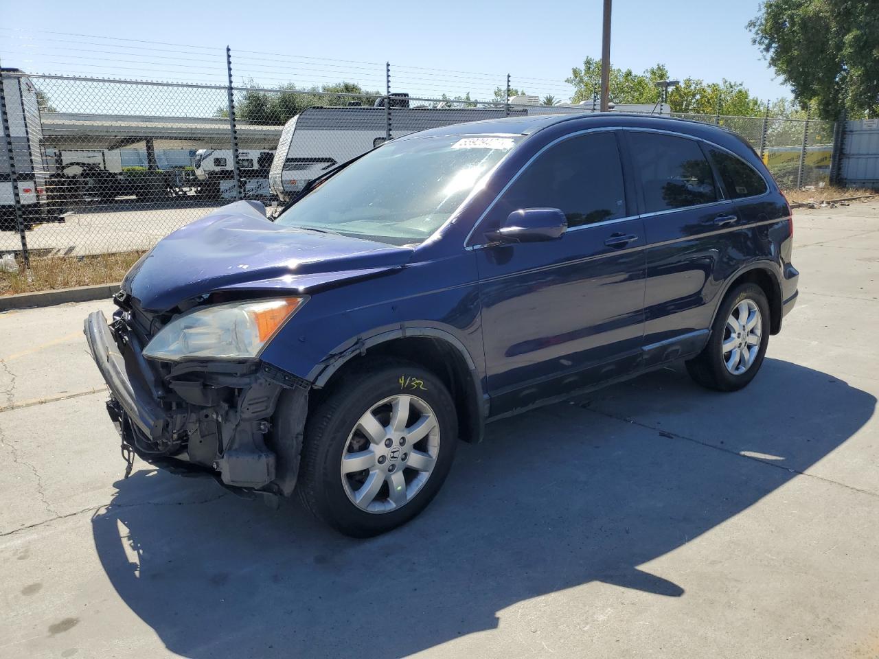 JHLRE38767C054622 2007 Honda Cr-V Exl