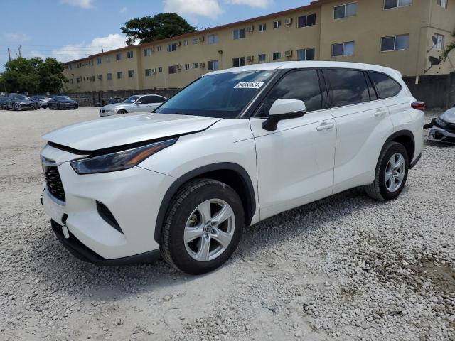 2021 Toyota Highlander L VIN: 5TDCZRAH2MS035296 Lot: 54038624