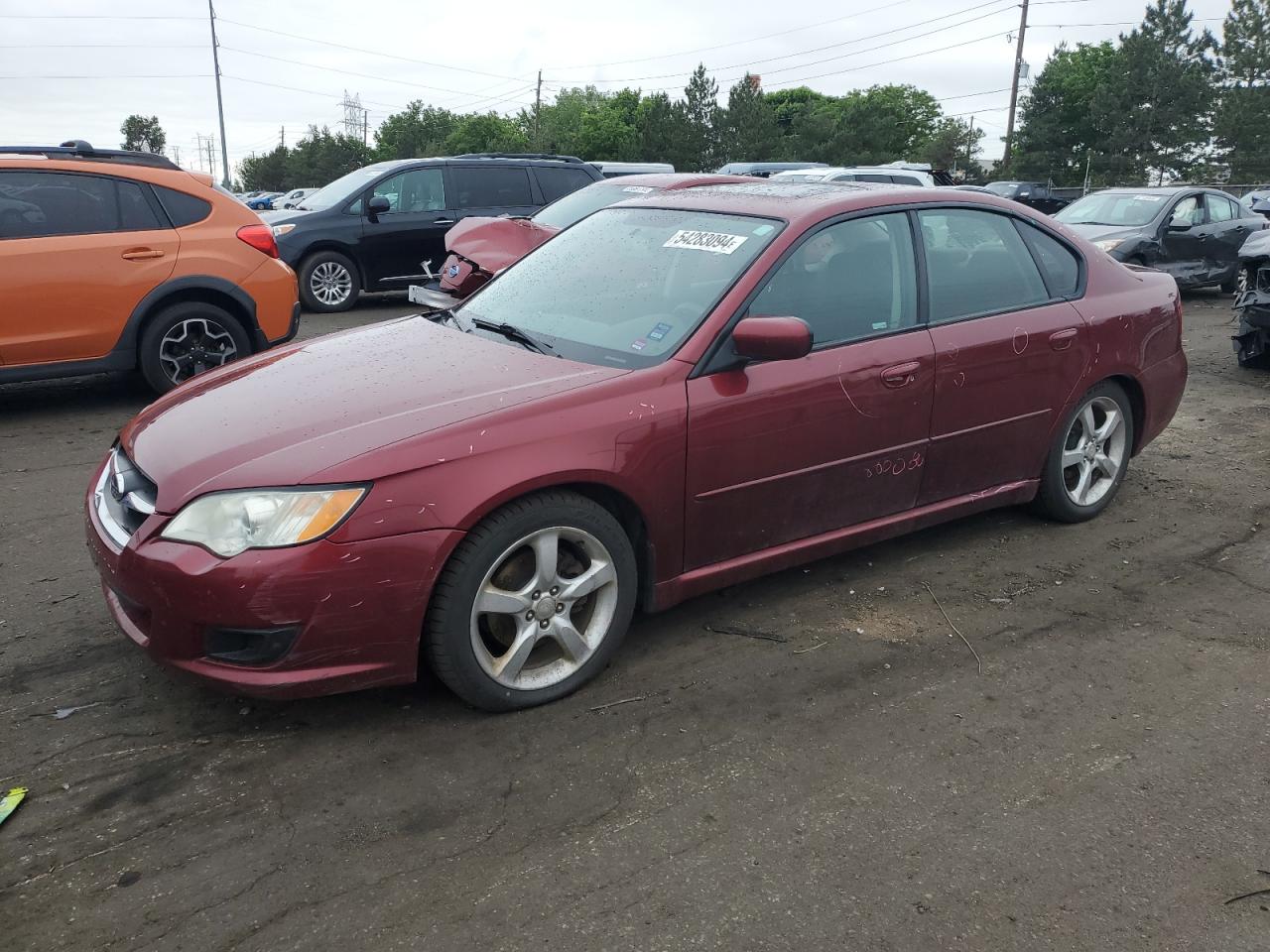 4S3BL616X97228405 2009 Subaru Legacy 2.5I