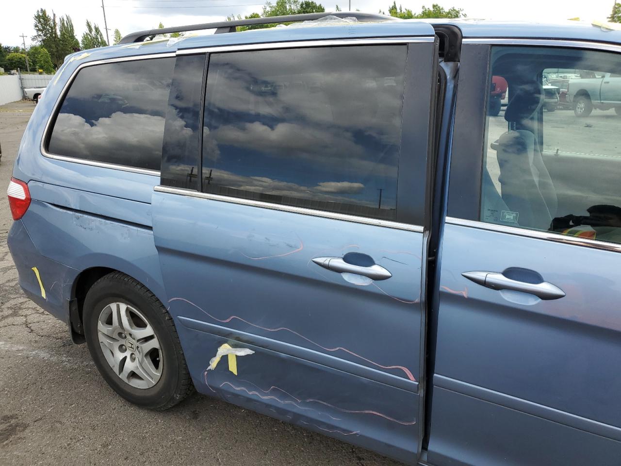 5FNRL38417B001161 2007 Honda Odyssey Ex