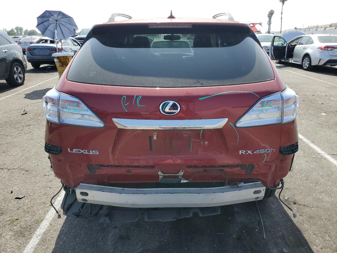 JTJBC1BA6A2000177 2010 Lexus Rx 450