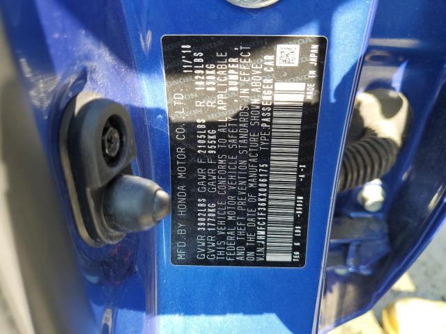 2019 Honda Civic Ex VIN: JHMFC1F36KX006175 Lot: 55352924