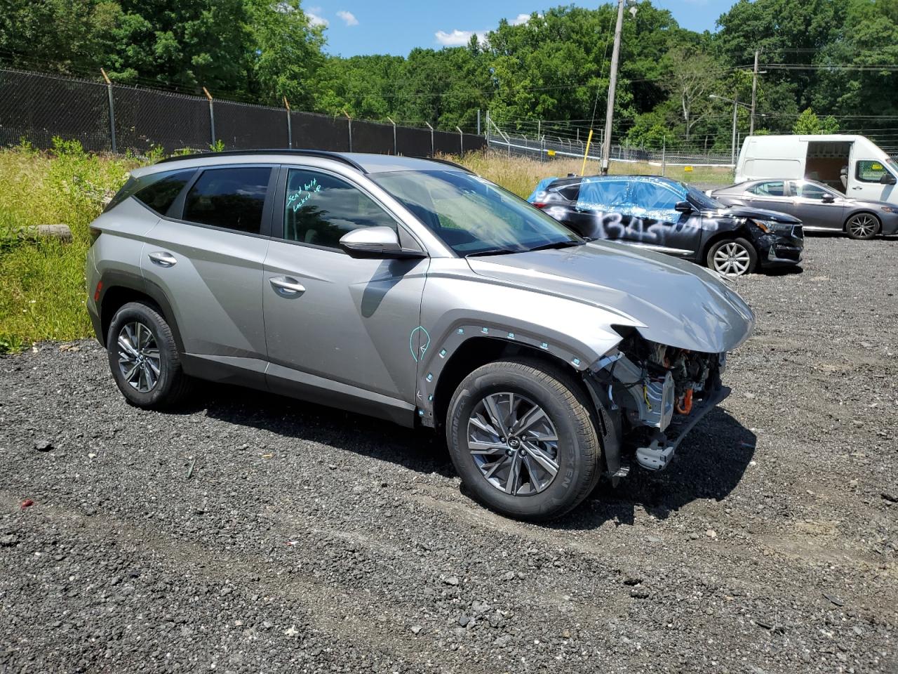 KM8JBCA1XPU122368 2023 Hyundai Tucson Blue