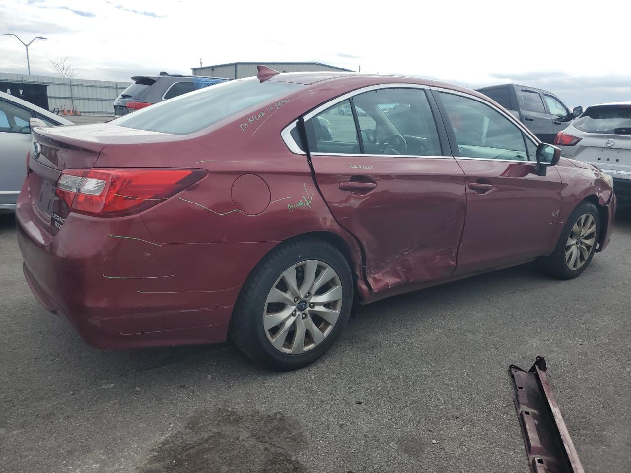 4S3BNAC6XG3021544 2016 Subaru Legacy 2.5I Premium