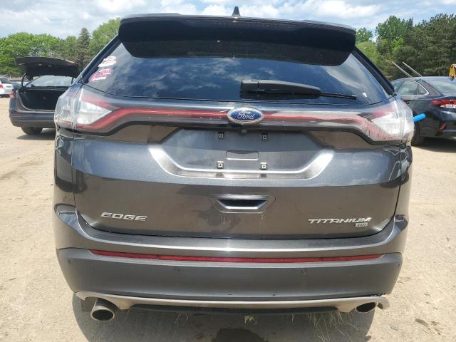 2017 Ford Edge Titanium VIN: 2FMPK4K86HBB97250 Lot: 56300184