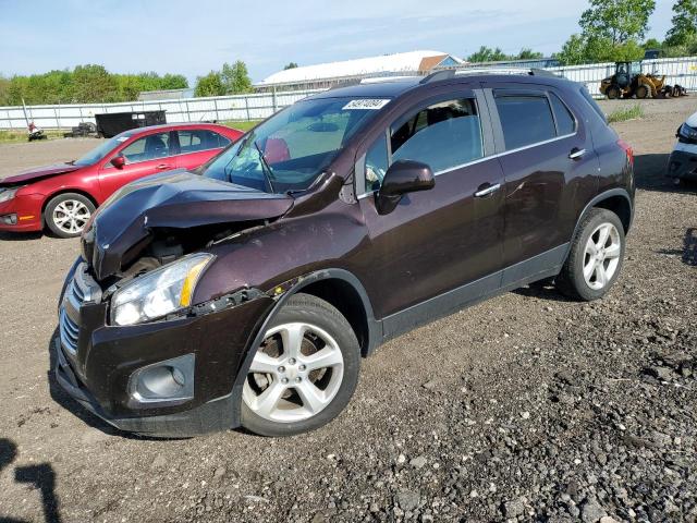 2016 Chevrolet Trax Ltz VIN: KL7CJRSB3GB596245 Lot: 54974094