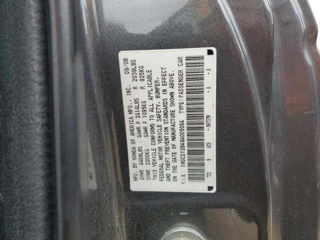 2009 Honda Accord Exl VIN: 1HGCS12849A005064 Lot: 55417394