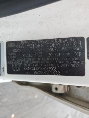 2014 Kia Forte Ex VIN: KNAFX4A81E5052908 Lot: 54262344