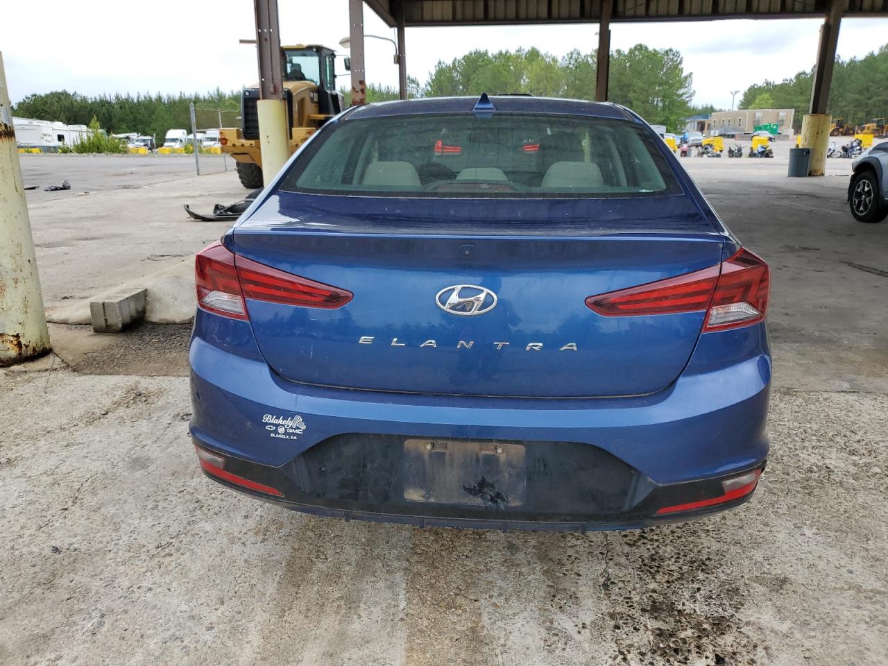 2019 Hyundai Elantra Sel vin: 5NPD84LF8KH457050