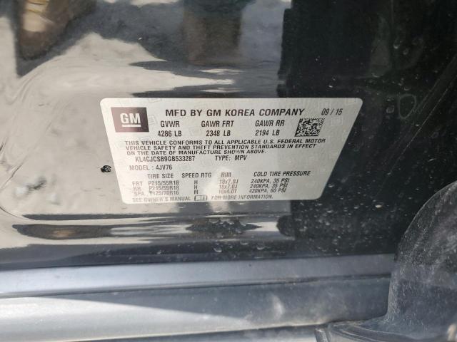 2016 BUICK ENCORE - KL4CJCSB9GB533287
