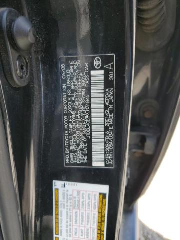 2009 Toyota Corolla Base VIN: JTDBL40E89J031846 Lot: 56586834