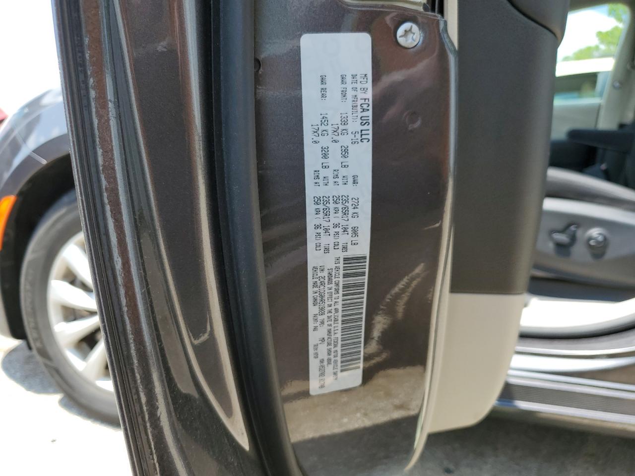 2C4RC1DG0HR519028 2017 Chrysler Pacifica Touring